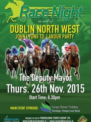 Dublin North West – John Lyons Labour Party Fundraiser